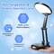 Small Table Lamp Rechargeable 3600mAh, Foldable+Cordless Table Lamps Rechargeable, Portable & Dimmable Desk Lamps for Home